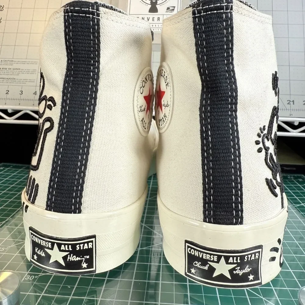 KEITH HARING EGRET® |  CONVERSE™ | ALL STAR 70 HI | M-10 W-12 | NEW |